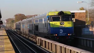LIRR: AM Rush Hour Action at Floral Park (Pre-Grand Central Schedule Changes in 2022)