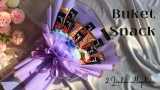 Cara membuat buket snack coklat mewah kado di hari ibu // diy buket cokelat