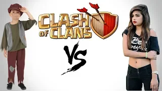 Boys vs Girls Clash Of Clans | INDIA