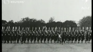 Cadets at the Royal Military Academy Sandhurst (1922)