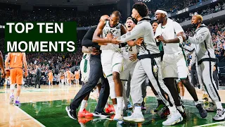 Top Ten Moments from the Milwaukee Bucks' 2021 NBA Title Run
