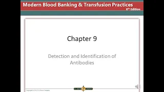 Chapter 9 Detection and Identification of Antibodies video