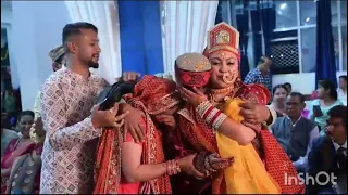 ननद ki shaadi..(पहाड़ी शादी)...विदाई मैं हुआ सबका रो रो कर बुरा हाल ..😭😭