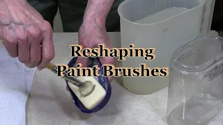 Quick Tip 341 - Reshaping Paint Brushes