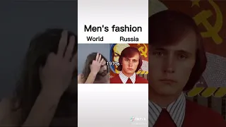 Mens fasion.USA vs Russia/USSR.Slavik memes.