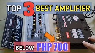Top 3 Best Amplifiers 2023  Under 1000  (Swak Pang bahay)