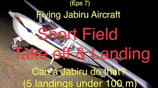 Jabiru short take off & landing   Can a Jabiru STOL ?    Flying Jabiru Aircraft   (Eps 7) (44)