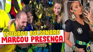 Eduardo Bolsonaro marca presença em Brasil x Suíça na Copa do Qatar: copa do mundo 2022