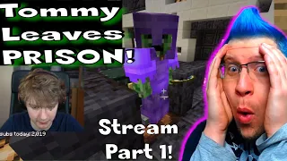 TommyInnit LEAVES Prison With Dream on Minecraft's Dream SMP! (Part 1)