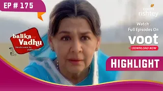 Jiji ने दी सलाह | Balika Vadhu | बालिका वधू | Highlight | Ep. 175