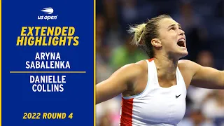 Danielle Collins vs. Aryna Sabalenka Extended Highlights | 2022 US Open Round 4