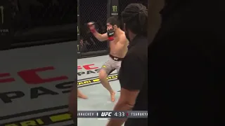 Islam Makhachev foot work #shorts #ufc