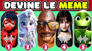 Devine le MEME🎤🎶 Devine qui DANSE💃| Tenge Tenge, Elsa, Mercredi, Skibidi Toilet, LadyBug, John Cena