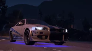 Need For Speed Payback |Paul Walker Nissan Skyline GTR Performance