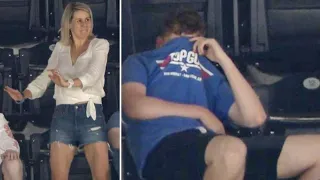 Teen Mortified as Dancing Mom Pops Up on San Diego Padres Jumbotron