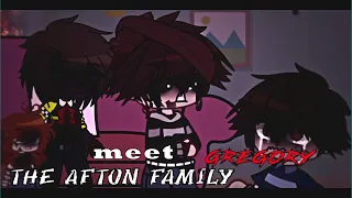 the afton family meet gregory /gacha club/gacha fnaf /afton family / gacha afton