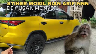 Mobil Rian Arifinnn Rusak Dibuat Monyet!