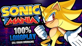 Sonic Mania 100% Longplay Walkthrough No Commentary [60FPS]