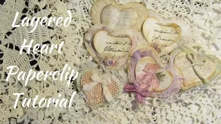 Layered Heart Paperclip Tutorial