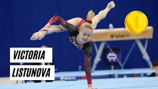 Victoria Listunova - Winner of the Russian Artistic Gymnastics Cup 2021 - All Around