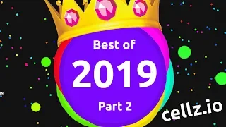 Crystal's BEST CELLZ.IO MOMENTS 2019 Part 2 | Agario Compilation