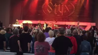 Styx- The Grand Illusion (Live) Sylvania Ohio June 2016