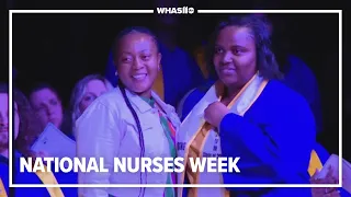 Nursing graduates look ahead to the future during National Nurses Week