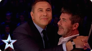 David and Simon cosy up for their chat with Stephen | Semi-Final 2 | Britain’s Got More Talent 2016