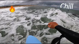 SESSION CHILL AVEC LE FISH MOUSSU 🏝 ( 80cm glassy ) | POV edit ( Vlog Surf )