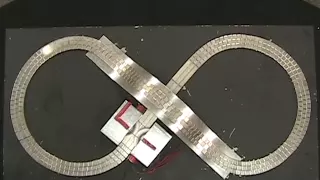 Superconducting Magnetic Levitation (MagLev) on a Magnetic Track