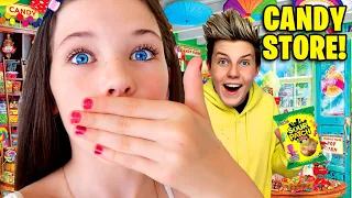 We Turned Our Daughters BEDROOM into a CANDY STORE! 🍭🍫 SURPRISE!!