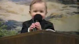 Baby preacher