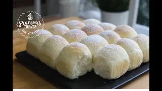 Eggless Soft Fluffy Dinner Rolls | Milk Bread Recipe