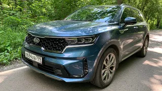 Взял Kia Sorento - робот с дизелем по городу