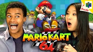 MARIO KART 64 (N64) (Teens React: Retro Gaming)