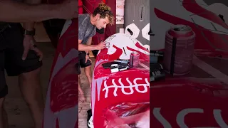 Pimp my board Radiculo x Hugu board paint