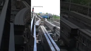 How trains change lanes