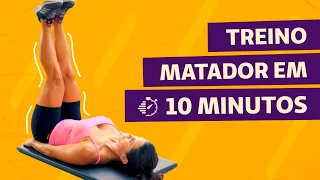 [Exercícios em casa] Perca MUITAS calorias em apenas 10 minutos! // Viver Bem