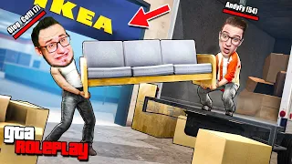 КУПИЛ МЕБЕЛЬ НА 150.000$ В НОВУЮ КВАРТИРУ! ПОДГОТОВКА К РЕМОНТУ! (GTA 5 RP)