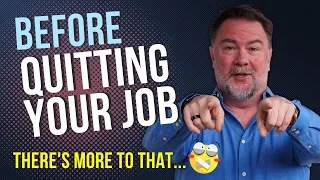 How to prepare for quitting or getting fired from your job (follow-up video) #quityourjob