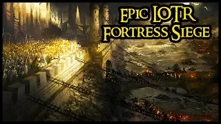 The Fall Of Men - Epic LOTR Fortress Siege - Third Age Reforged Total War Gameplay