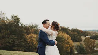 austin + becky {Wedding Video at the Sunflower Hill Farm in Augusta, Missouri}