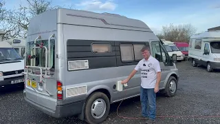 FOR SALE 2001 AUTOSLEEPER DUETTO EBAY AUCTION BY ANTONY VALENTINE THE CAMPER NERD Y237RPO