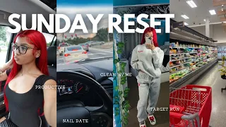 PRODUCTIVE Sunday Reset | Clean With me, Nail Date, Fashion Nova Haul, Hygiene Shopping