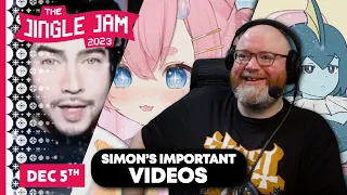 Simon's Important Videos | w/Simon, Gee, Tom, Harry & Sarah | Jingle Jam 2023 | Day 5 | (05/12/2023)