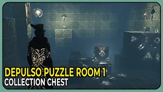 Hogwarts Legacy Depulso Puzzle Room 1 Collection Chest Walkthrough