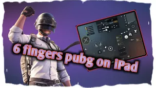 6 fingers Hand cam on iPad pubg mobile