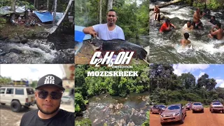 Met C2H5OH crew naar Mozeskreek, West-Suriname