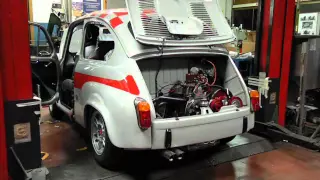 Fiat 600 Abarth Start Exhaust Sound