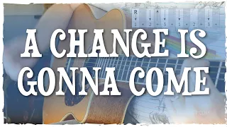 "A Change Is Gonna Come" Easy Beginner Guitar Lesson - Learn A Simple Song using 3/4 Time Signature